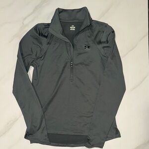 Under Armour Gray Quarter-Zip Pullover
